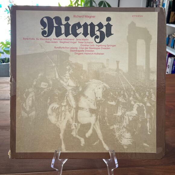 Eterna Other - Wagner Rienzi 5xVinyl LP Box Set 1977 Eterna 826658-662 East Germany GDR RARE